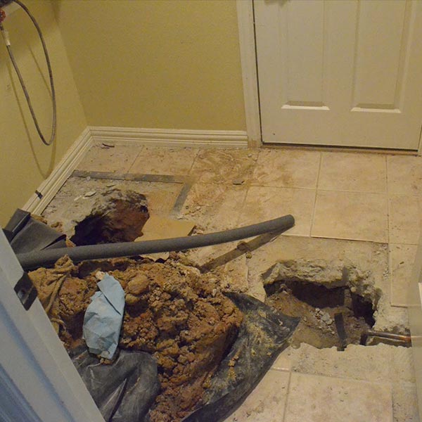 slab leak